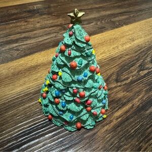 Extremely Rare Vintage Lucky Phants Christmas Tree 1995 #1212 Colorful 3” Tall